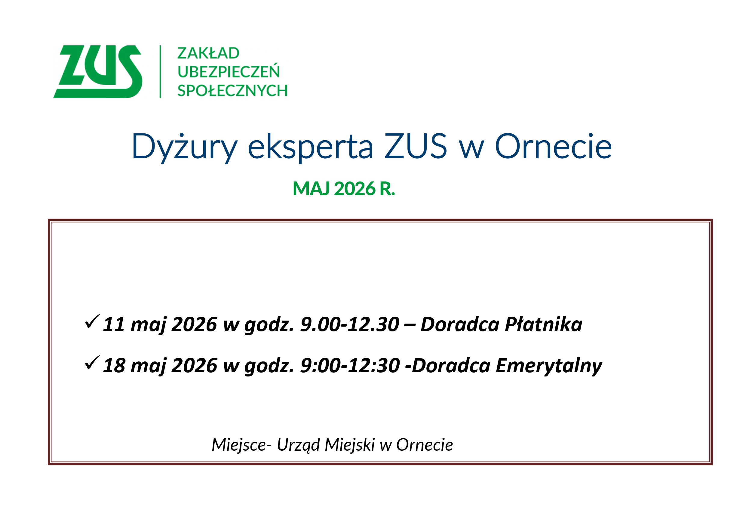 Grafika - ekspert ZUS